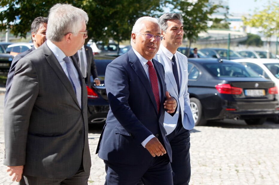 António Costa chega à sede da ANPC