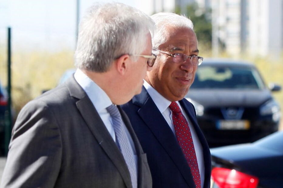 António Costa com Eduardo Cabrita
