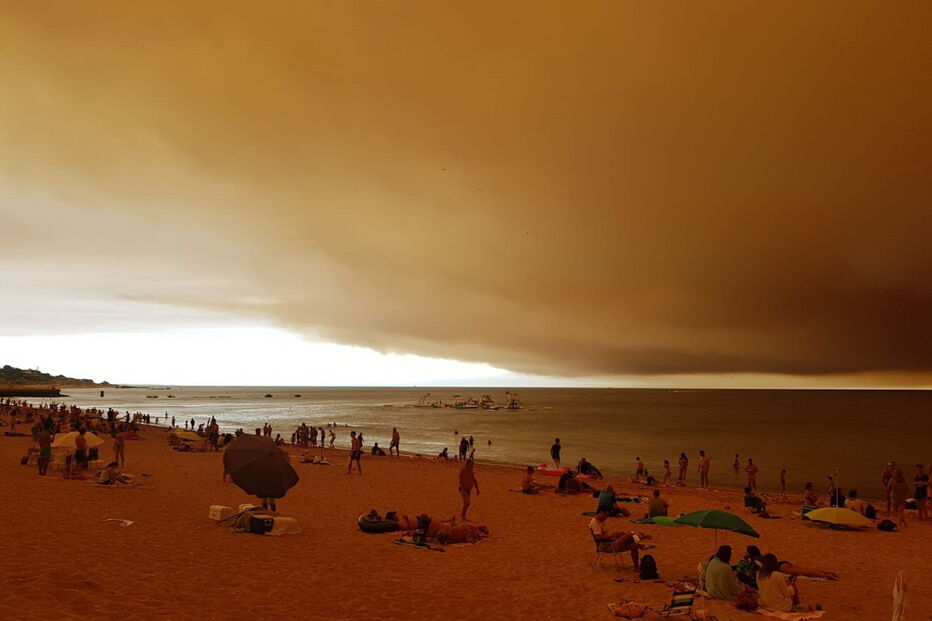 Praia do Peneco, em Albufeira