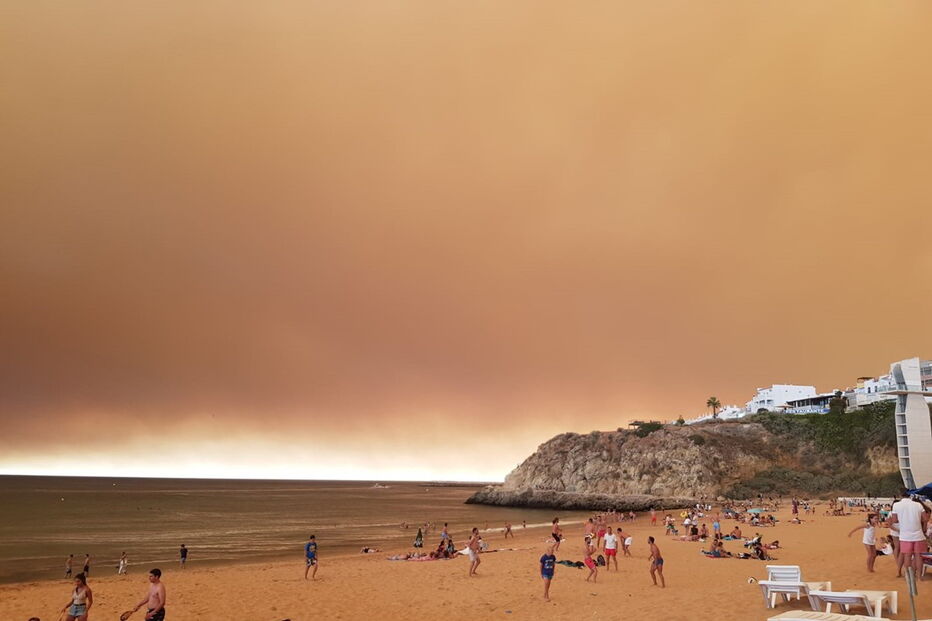 Praia do Peneco, em Albufeira