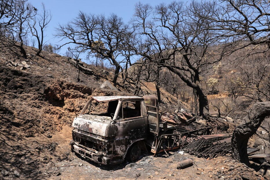 7º dia de incêndio em Monchique 
