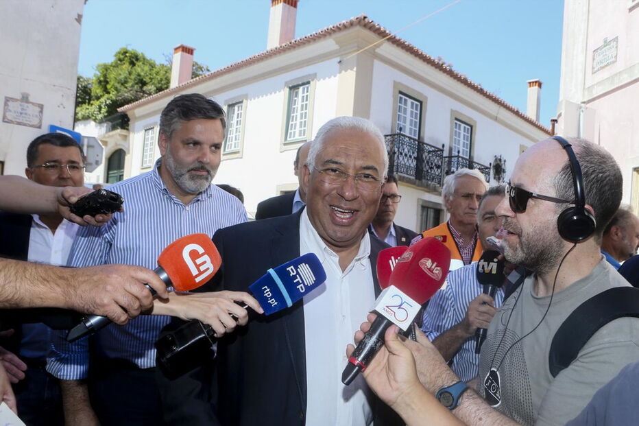 António Costa em Monchique