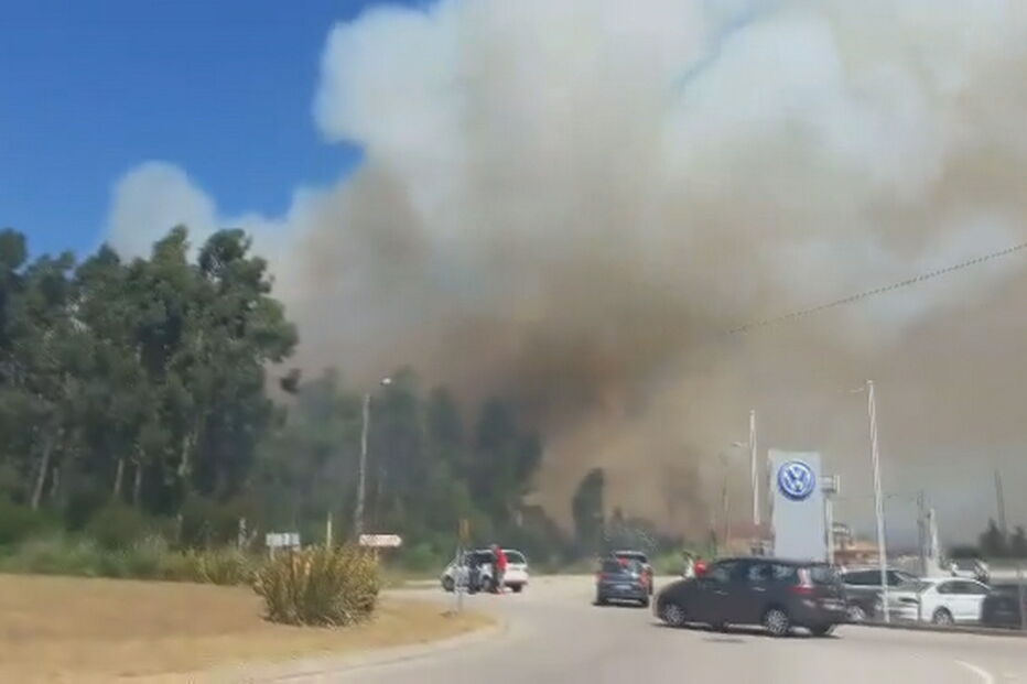 Incêndio em Aveiro