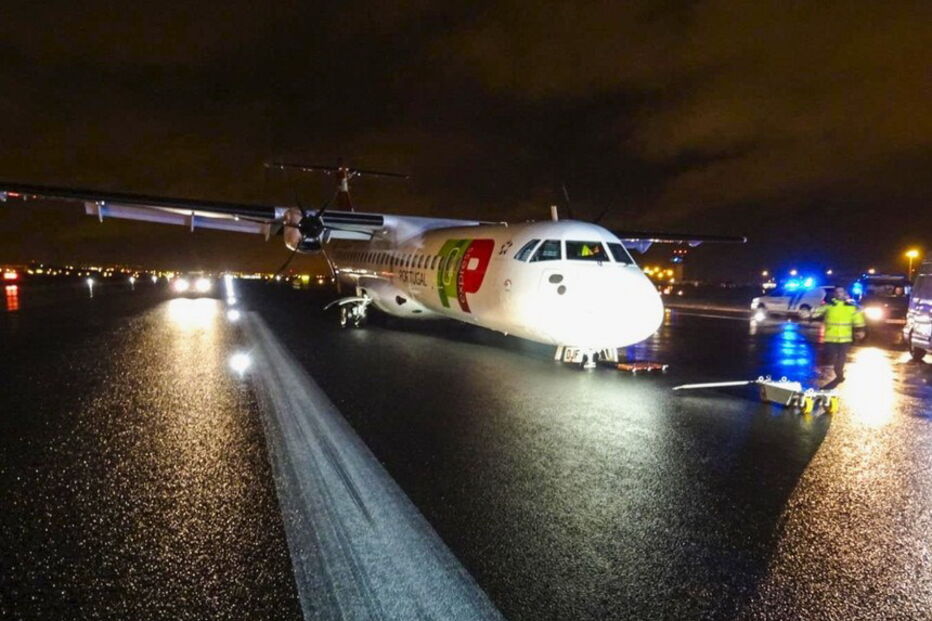 Avião da TAP acidentado em 2016