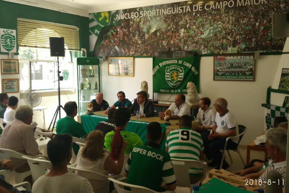 Sessão de esclarecimentos no núcleo do Sporting Clube de Portugal de Campo Maior