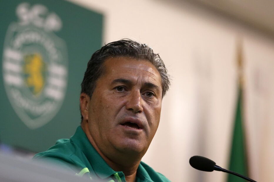 José Peseiro, treinador do Sporting