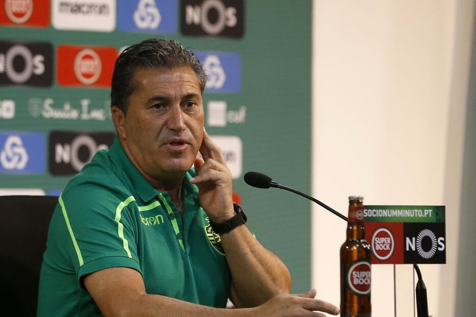 José Peseiro, treinador do Sporting