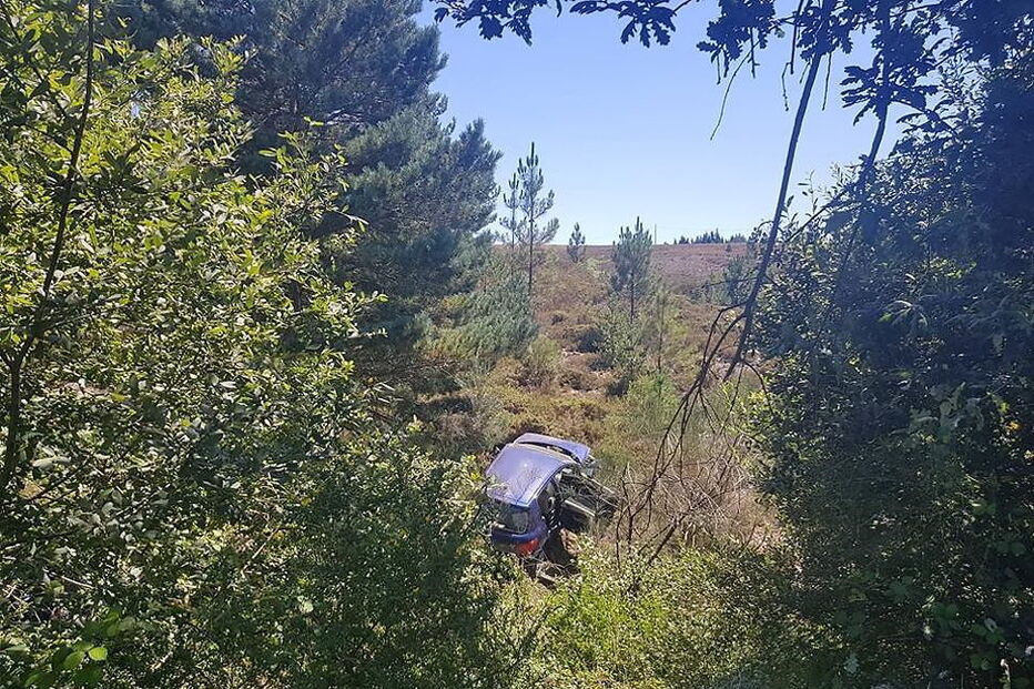 Queda em ravina fere condutor em Montalegre