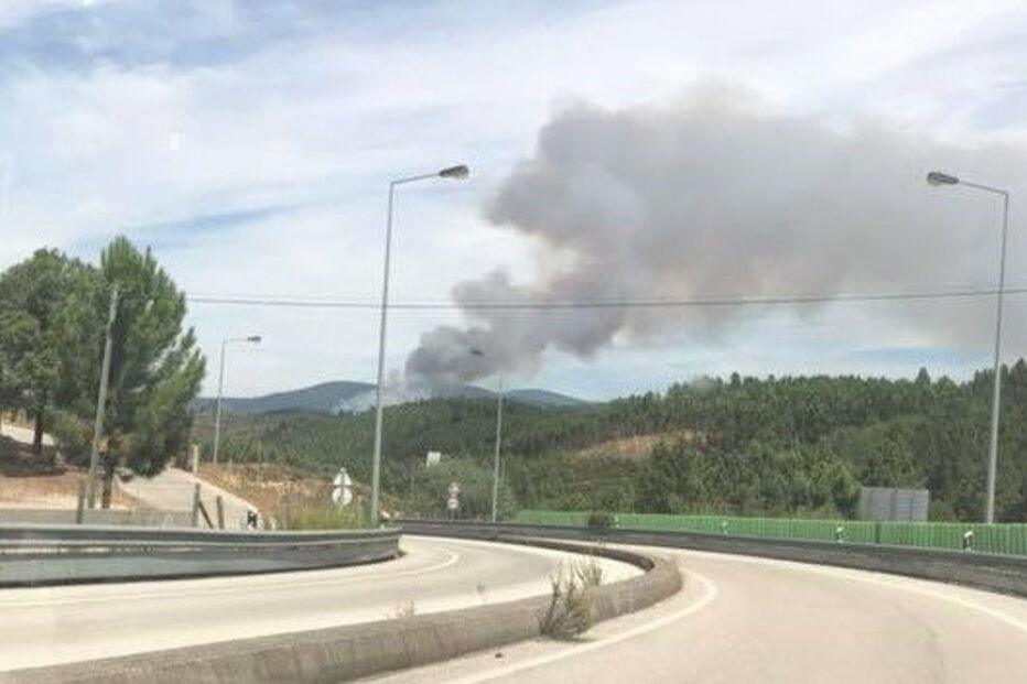 Incêndio na Sertã