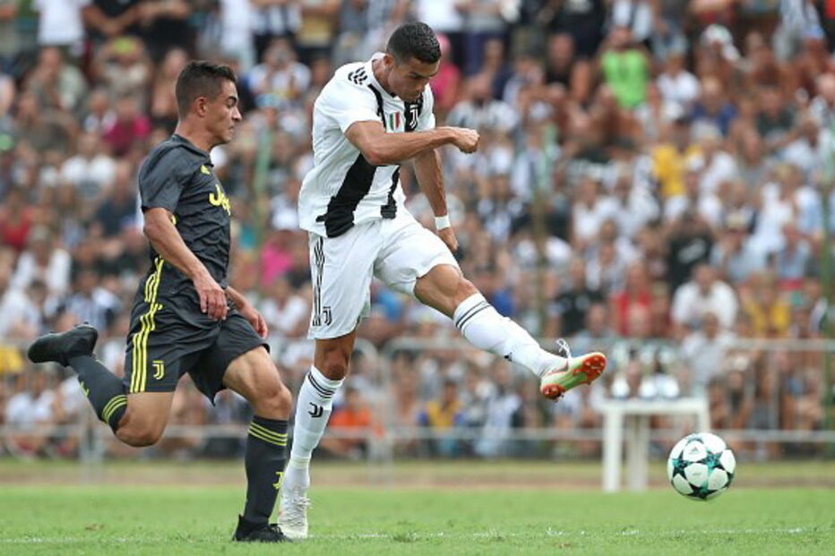 Ronaldo com a camisola da Juventus