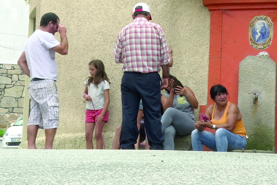 Lágrimas entre os amigos das crianças