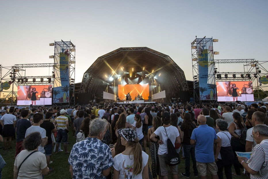 O Sol da Caparica preparado para abraçar 75 mil pessoas
