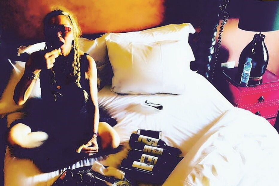 Madonna publicou uma foto num quarto em Marrocos