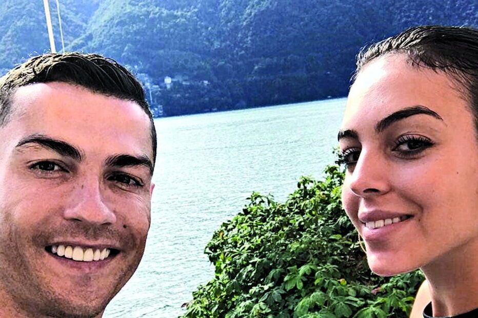 Cristiano Ronaldo e Georgina de férias