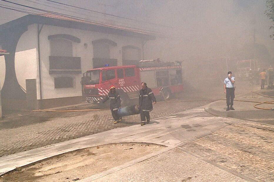 Incêndio em Santa Maria de Lamas