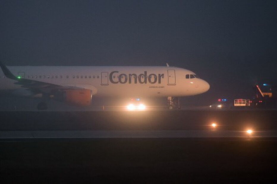 Avião da companhia Condor Airways