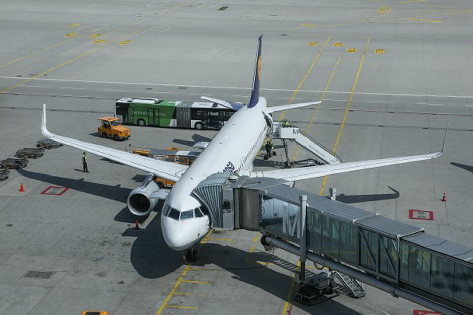 Avião da companhia Condor Airways