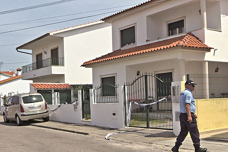 Moradia onde mulher matou marido em Abrantes
