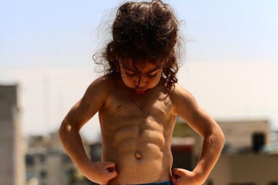 Arat de cinco anos quer ser igual a Ronaldo