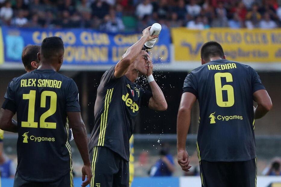 As imagens da estreia de Cristiano Ronaldo na Liga Italiana