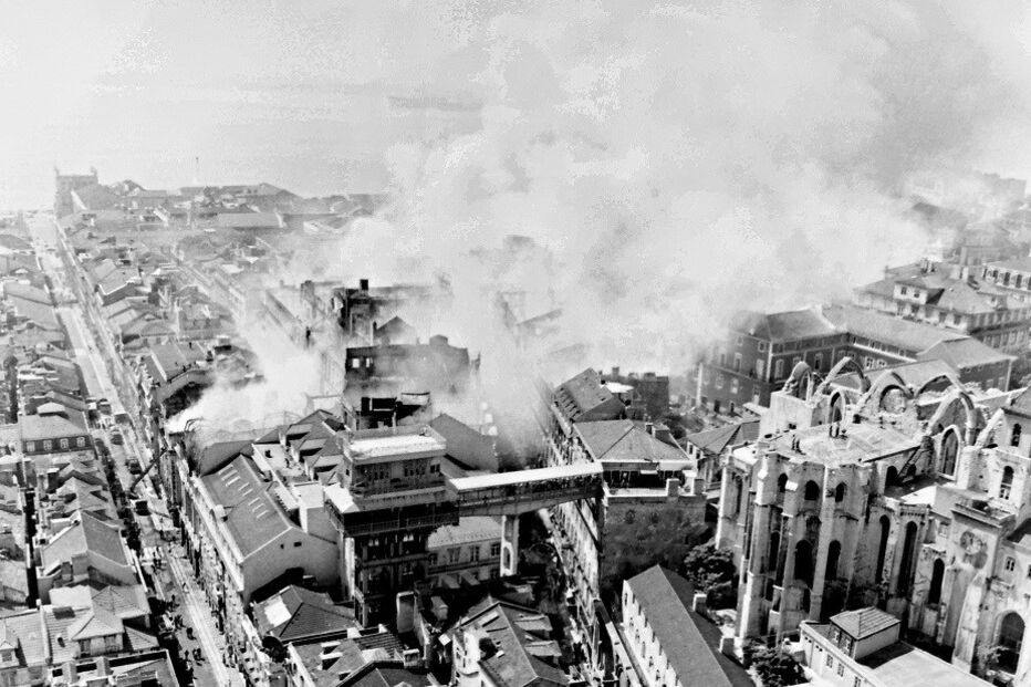 O dia em que o coração de Lisboa ardeu