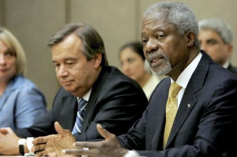 Guterres e Annan
