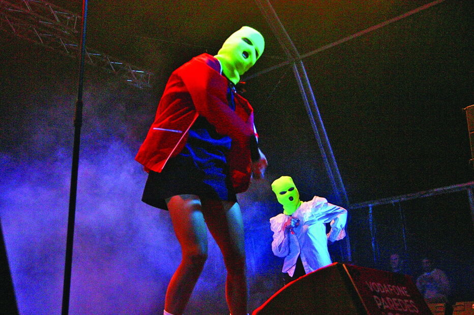 Pussy Riot encheram o palco, sexta-feira, na 26ª edição do Vodafone Paredes de Coura 