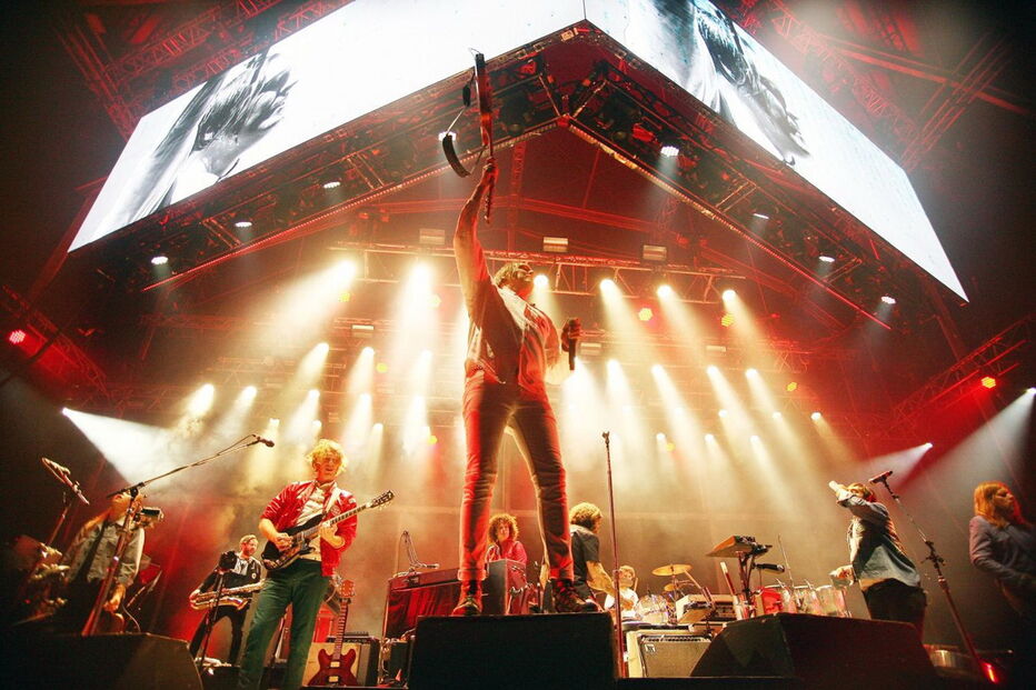 Atuação de Arcade Fire