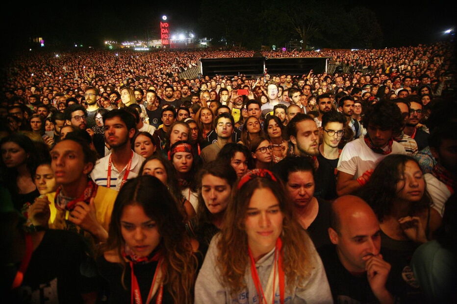 Atuação de Arcade Fire