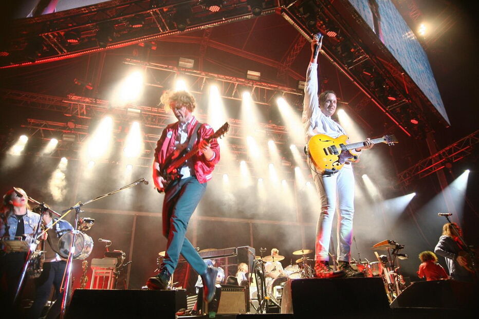 Atuação de Arcade Fire