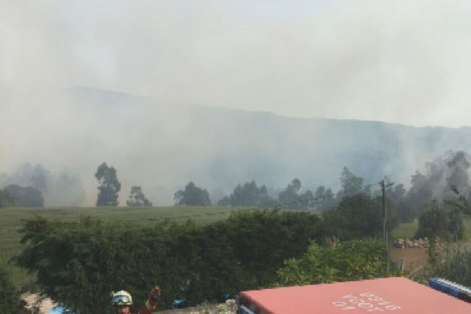 Incêndio em Braga