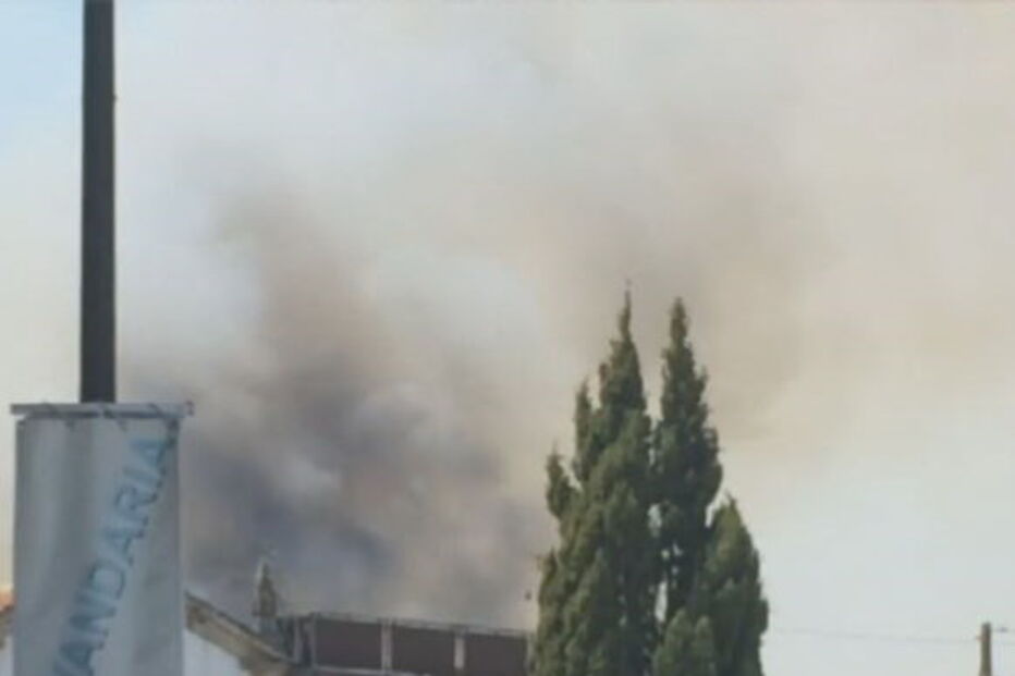 Incêndio em Braga