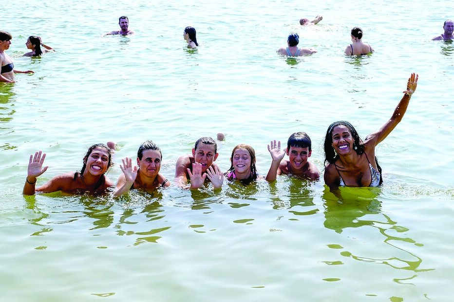 Repórter de biquíni no Alentejo