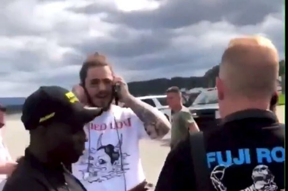 Post Malone após drama: 