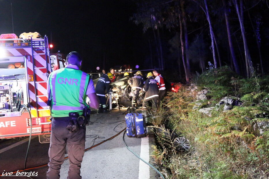 Criança de quatro anos ferida em acidente em Fafe