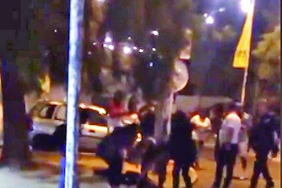 Agressões aos polícias foram filmadas  