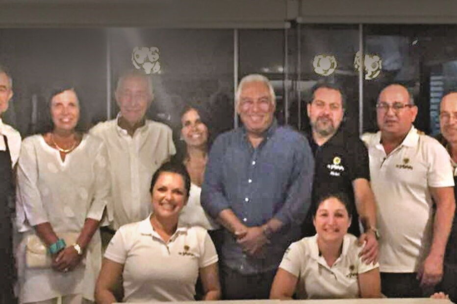 Marcelo e Costa juntos no Algarve 