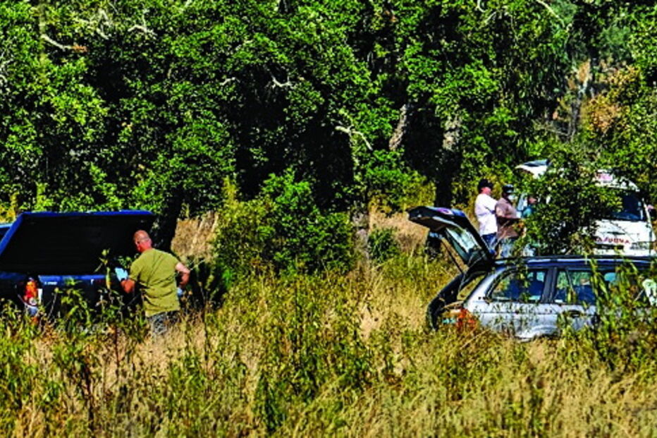PJ analisou o local da descoberta macabra, em Avis