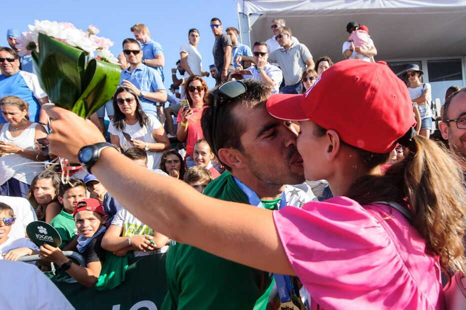 Fernando Pimenta e a namorada