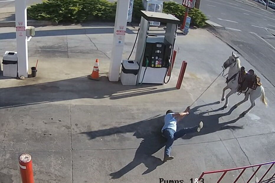 Imagens captadas pelas câmaras de vigilância locais