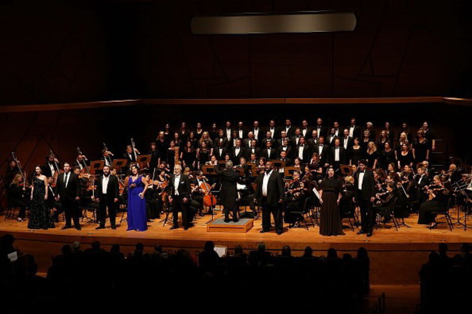Espétaculo de ópera de Placido Domingo