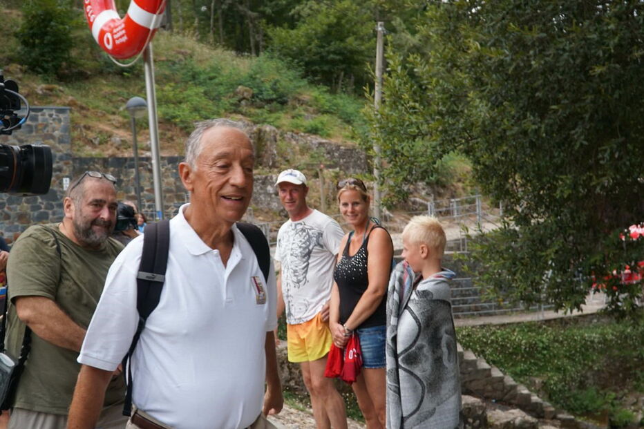 Marcelo vai a banhos em Penela