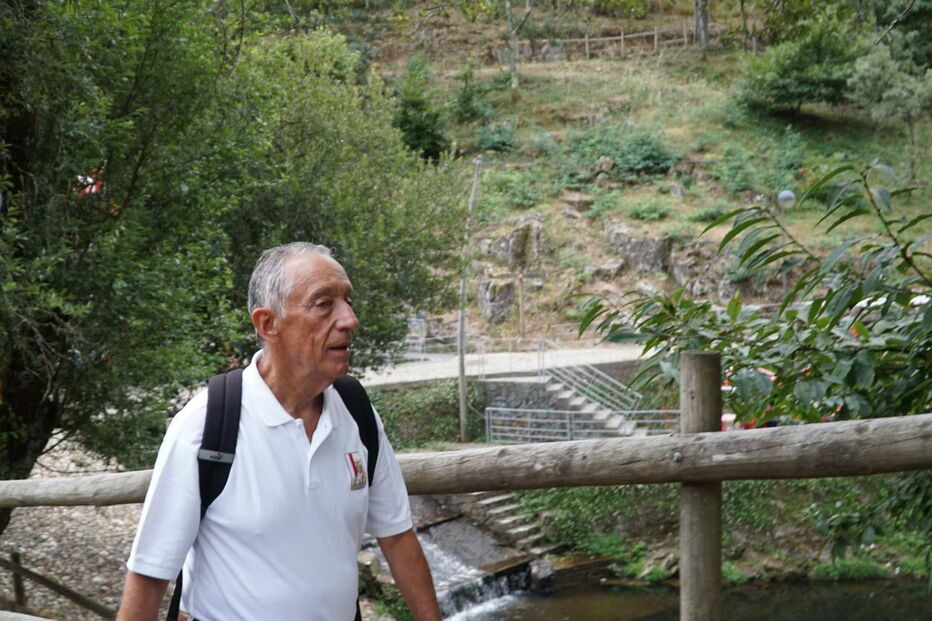 Marcelo vai a banhos em Penela