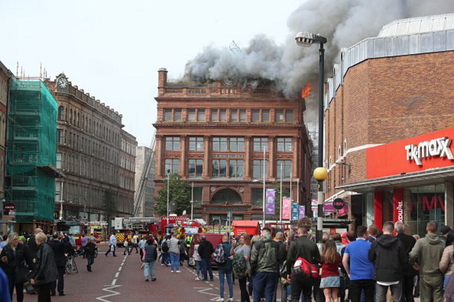 Incêndio no edifício 
