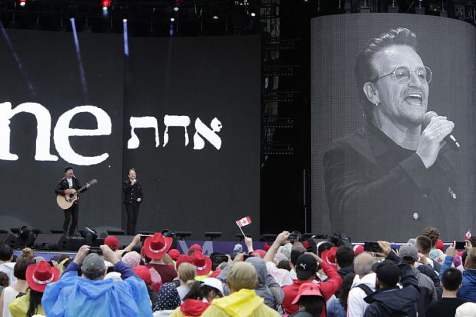 Bono defende uma Europa com mais sentimento para além do pensamento