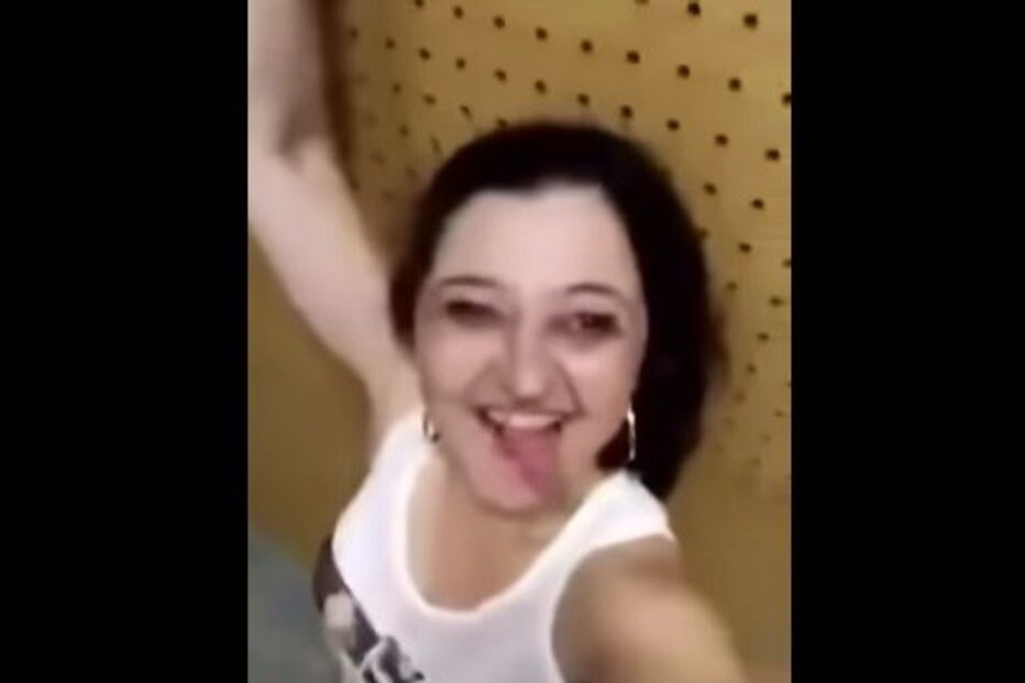 Imagens do vídeo viral