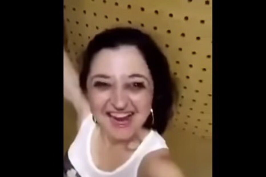 Imagens do vídeo viral