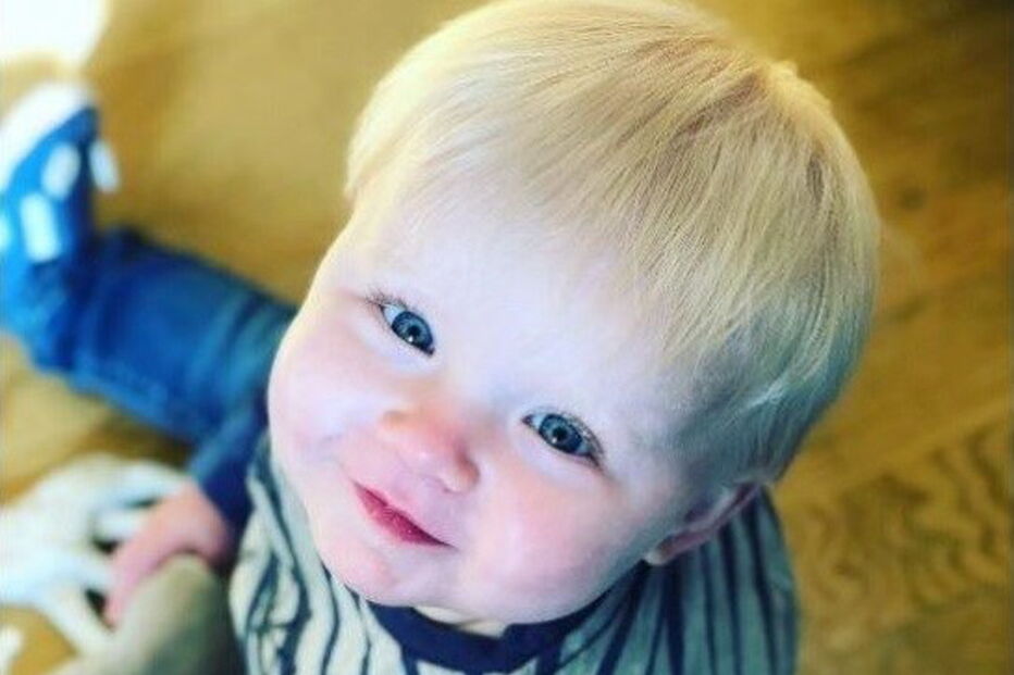 Ben, o bebé de dez meses