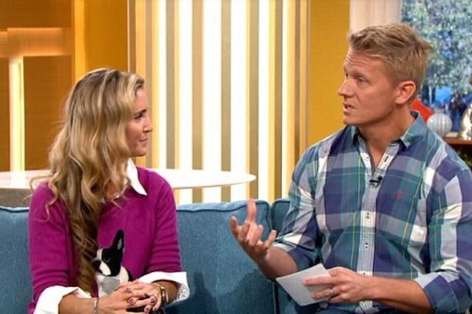 Lucy e o veterinário Scott Miller