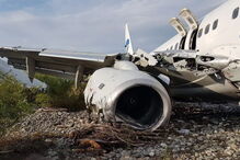 Avião incendeia-se em Sochi com 170 pessoas a bordo